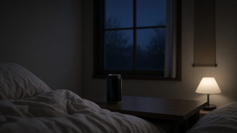 夜明け前の部屋と、短い睡眠のあとの点検