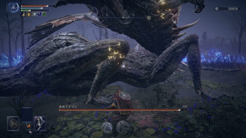 レベル6で、貪食ドラゴンの名前と大柄な竜